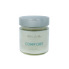 Comfort is a soy wax candle made of lavender woods and honey. This is a relaxing scent. 