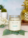 Aloha inspired soy wax candle made of coconut water, nectarine, clementine, jasmine and ocean breeze.